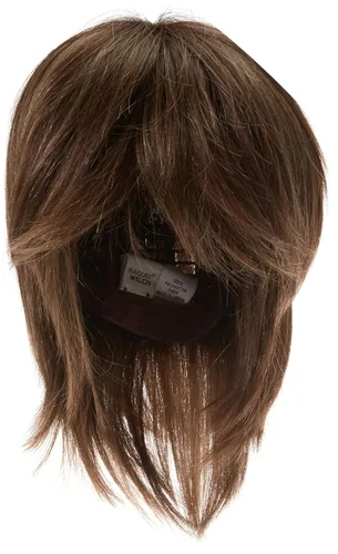Miniatura 19 de Raquel Welch Hairuwear, peluca de longitud media con capas de volumen sutil y lazo negro, gorra de tamaño medio, RL10/12 castaño iluminado por el sol