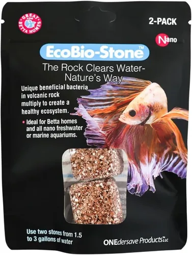Miniatura 11 de EcoBio-Block Roca volcánica natural para claridad y equilibrio en el agua del acuario, alternativa de bajo mantenimiento a los aditivos semanales