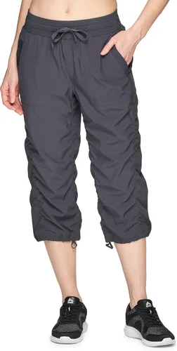 Miniatura 3 de RBX Active - Pantalón capri de cuerpo ligero y tejido elástico con cordón, moda para la mujer