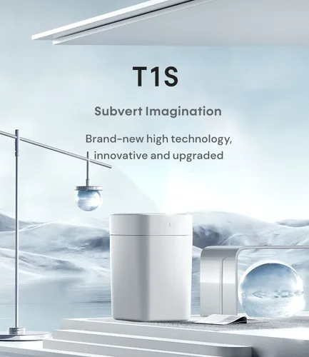 Miniatura 2 de TOWNEW T1S - Cubo de basura automático de 15.5 l autosellado y autocambiante, con sensor de movimiento, cubo de basura inteligente actualizado