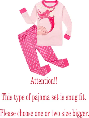 Miniatura 2 de Family Feeling Pijama de 2 piezas para niñas 100 algodón