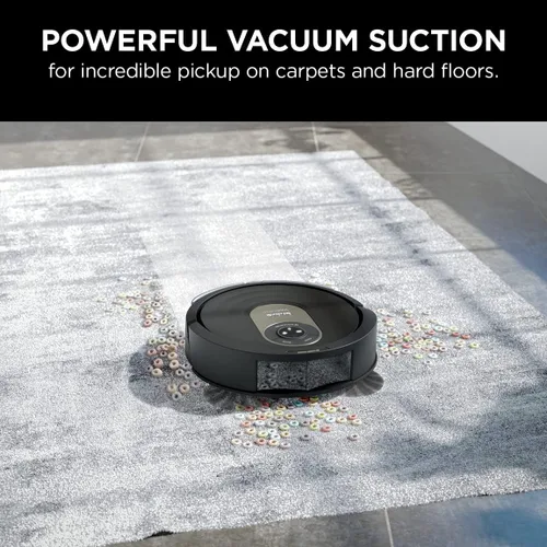 Miniatura 6 de Shark AI VACMOP RV2001WD - Aspiradora y trapeador robot con cepillo autolimpiante, navegación avanzada, ideal para el pelo de mascotas, funciona