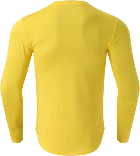 Miniatura 26 de Camisas de compresión atléticas de manga larga para hombre, capa base, camisa de entrenamiento atlético, camisas de compresión, camisetas deportivas