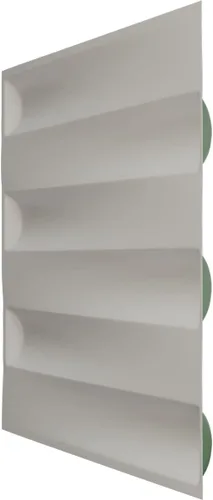 Miniatura 13 de Ekena Millwork 19 5/8 pulgadas de ancho x 19 5/8 pulgadas de alto, Naomi EnduraWall decorativo 3D panel de pared, Satin Hunt Club Verde