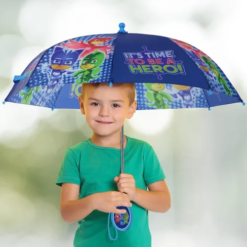 Miniatura 2 de Paraguas Hasbro PJ Masks para niños de 3 a 6 años, Azul oscuro