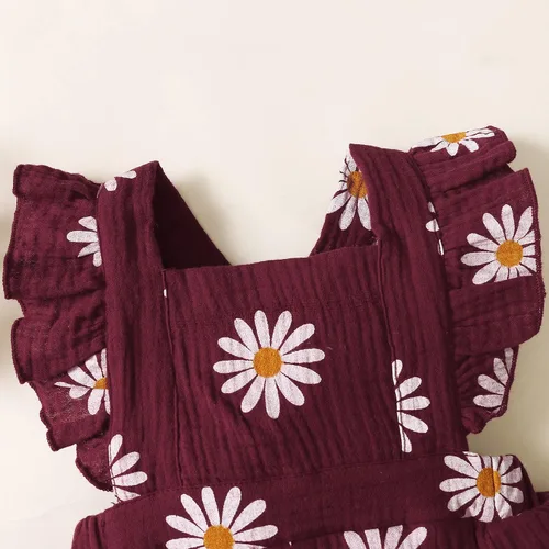 Miniatura 4 de PATPAT Conjunto de mameluco para bebé recién nacido, 2 piezas, 100% algodón
