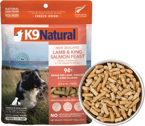 Miniatura 11 de K9 Natural - Alimento liofilizado para perros sin granos - Cordero, 4 libras