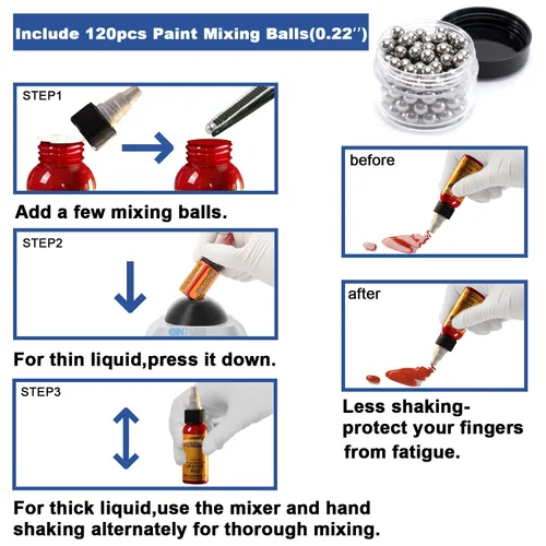 ONiLAB Mini mezclador de vórtice con función táctil, mezcla de laboratorio, esmalte de uñas, adhesivos de pestañas y mezcla de pinturas acrílicas,