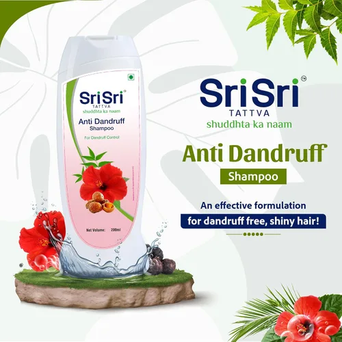 Miniatura 2 de Sri Sri Ayurveda Champú Anticaspa 6.8 fl oz para Pelos Hermosos