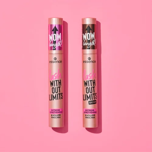 Miniatura 9 de essence Rímel de pestañas sin límites para alargamiento extremo y volumen (01 extra negro) voluminizador y alargamiento vegano, libre
