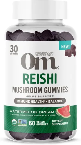 Miniatura 11 de OM MUSHROOM SUPERFOOD Cordyceps - Gomitas de hongos orgánicos cultivados en Estados Unidos - Apoya la resistencia, la energía y la recuperación
