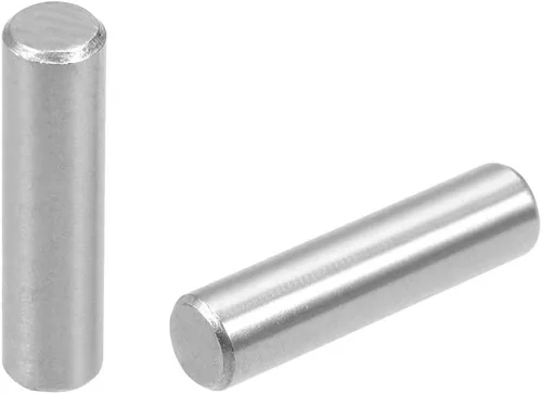 Miniatura 10 de uxcell 20 clavijas de acero inoxidable 304 de 0.118 in x 0.984 in para litera de madera, pasadores de estante, estantes de soporte, color plateado