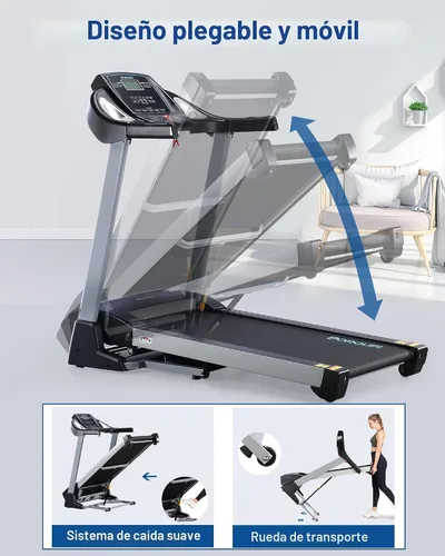 Miniatura 7 de Auto Incline BORGUSI Treadmill, Heavy Duty Treadmill for Home, Wide Belt