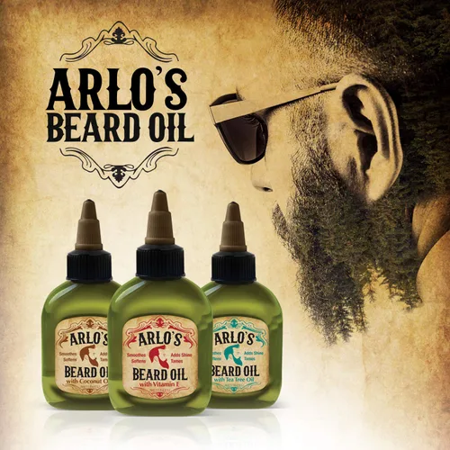 Miniatura 4 de Arlo's Aceite para barba con aceite de coco 2.5 onzas