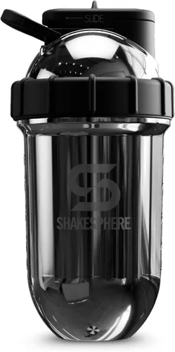 Miniatura 11 de SHAKESPHERE Botella agitadora de acero inoxidable - Botella agitadora de proteína aislada de 24 onzas para bebidas calientes y frías - Ideal
