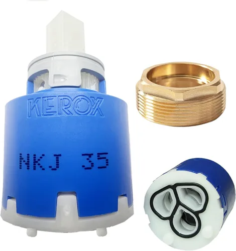 Miniatura 13 de KEROX - Cartucho de grifo K35A, cartucho de repuesto compatible con La Torre, Gerber, Danze & Moen, reparación de bañera de ducha de una sola