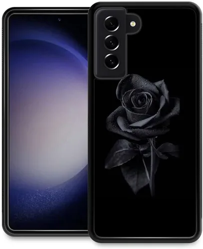 Miniatura 53 de DJSOK Funda compatible con Samsung Galaxy S22 Ultra, diseño con patrón de parachoques trasero, esquinas reforzadas antiarañazos, caver de TPU suave