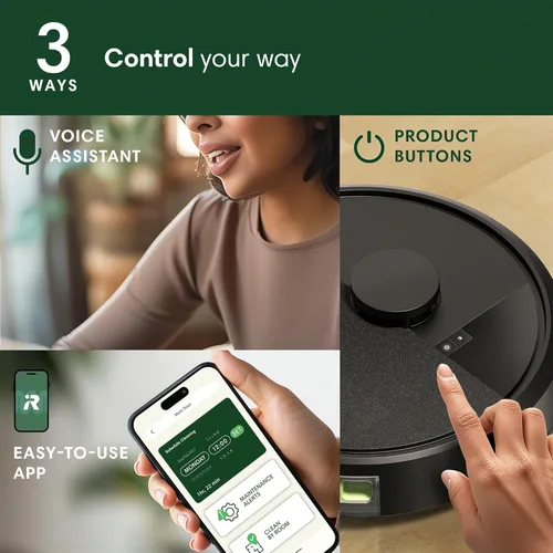 Miniatura 8 de iRobot Roomba Robot Aspiradora de 105 Vac - Fácil de usar, succión intensa de elevación de potencia, navegación LiDAR, limpieza multisuperficie