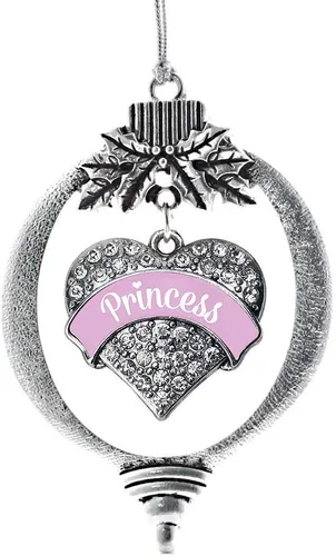 Miniatura 21 de Inspired Silver - Adorno con dije de hermana gemela - Adornos navideños de plata con circonitas cúbicas
