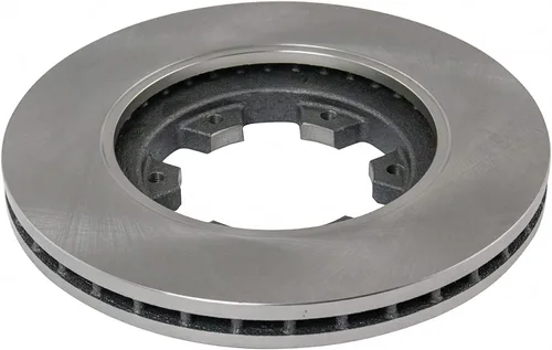Miniatura 4 de TRQ Kit de pastillas de freno delantero y rotor, kit químico de freno, pastillas de freno de cerámica compatible con Nissan D21 1986-1994 1999-2002