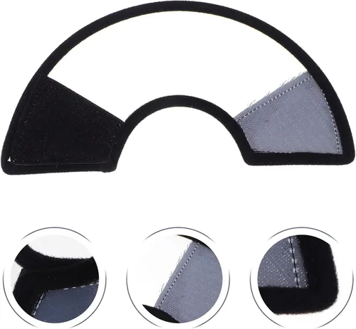 Miniatura 8 de balacoo Collar de recuperación de hámster pequeño para mascotas, suave, mini círculo Elizabeth, cono de cuello ajustable para animales pequeños