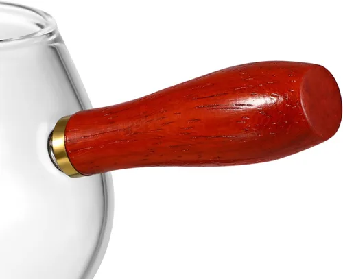 Miniatura 9 de Cacerola de vidrio antiadherente de 11.8 fl oz para pasta, olla pequeña para leche, estufa de vidrio, calentador de mantequilla, olla de cocina