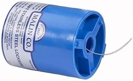 Malin - Cable de seguridad de acero inoxidable MS20995C, recipiente, diámetro .041, 221 pies. Modelo:
