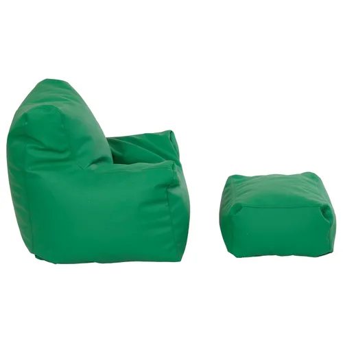 Miniatura 7 de FDP SoftScape - Juego de puf y otomano, muebles para niños, perfecto para leer, jugar videojuegos o relajarse, asientos alternativos para aulas