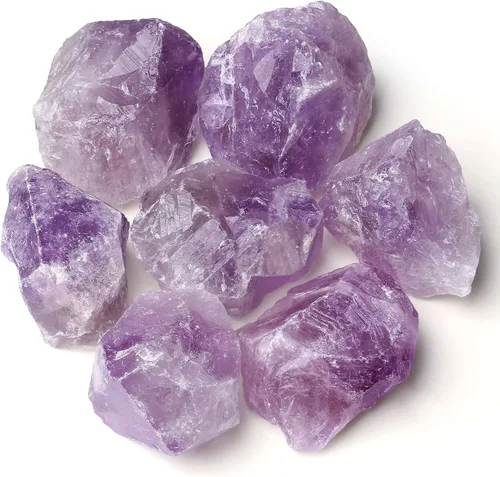 Miniatura 24 de LAIDANLA 1 libra 2" Piedras en Bruto Naturales de Amazonita Cristales Grandes Crudos a Granel Piedras Preciosas Curativas para Sanación Reiki