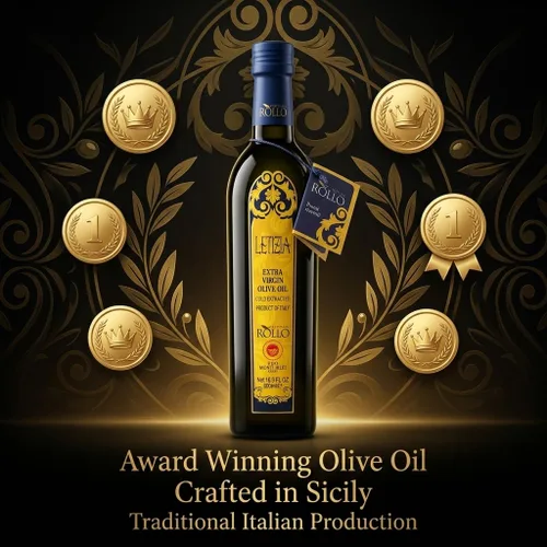 Miniatura 7 de Letizia Aceite de Oliva Virgen Extra Siciliano DOP 16.9 fl oz