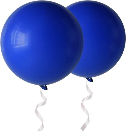 Miniatura 14 de Globos redondos gigantes de 36 pulgadas, paquete de 6 globos de látex negros para sesiones de fotos, bodas, baby shower, decoraciones de fiesta