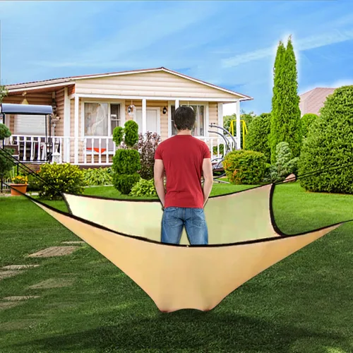 Miniatura 5 de Paño de sombra – Pergola 90% tela de sombra para exteriores con ojales para pérgola, patio, glorieta, terraza, jardín, porche, trigo (3 x 6 pies)