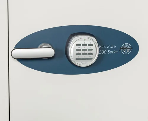 Miniatura 3 de Caja fuerte ignífuga de 2 horas – Cerradura digital – Seguro contra incendios y clasificación de impacto – Resistente al agua – Kit atornillado