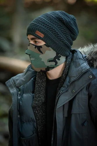 Miniatura 37 de Pasamontañas reflectante de seguridad con gorro de cremallera ajustable