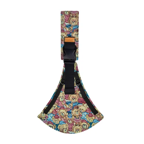 Marrlly Portabebés Cabestrillo para Recién Nacidos a Niños Pequeños, Diseño Ajustable de Un Hombro con Soporte de Asiento de Cadera, Portabebés