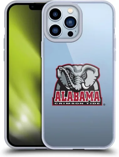 Miniatura 252 de Head Case Designs Funda de gel suave con licencia oficial de la Universidad de Alabama UA Collage compatible con Apple iPhone 13 Pro Max