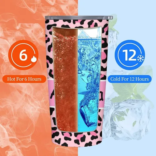 Miniatura 5 de Vaso con nombre y foto personalizable, regalos para hombres y mujeres, taza de viaje aislada de acero inoxidable de 20 onzas, vasos personalizados