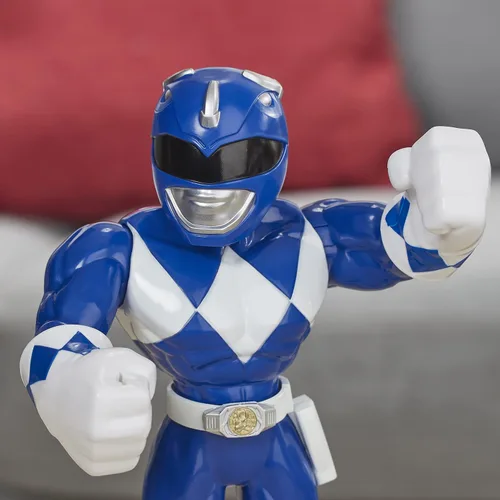 Miniatura 10 de Power Rangers Playskool Heroes Mega Mighties Blue Ranger Marrón/a