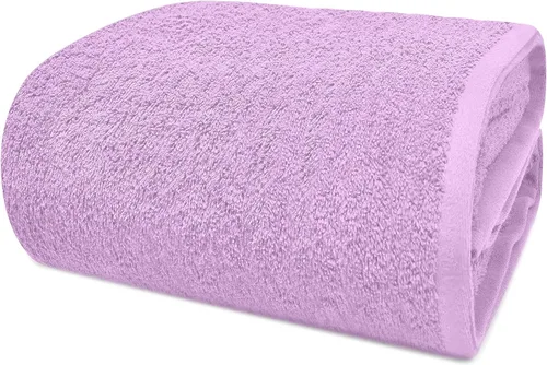 Miniatura 16 de DAN RIVER Paquete de 1 toalla de baño jumbo de 40 x 80 pulgadas, toallas de baño extragrandes de secado rápido para baño, toallas suaves y Verde