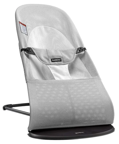 Miniatura 16 de BabyBjörn Bouncer Balance Suave, beige claro, tejido/jersey, tritela Asiento gorila ajustable 2 en 1 para bebé y silla para niños pequeños, recién