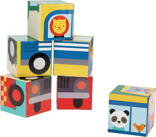 Miniatura 2 de Petit Collage Vehículos Puzzle Blocks