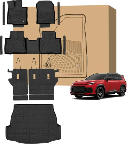 Miniatura 36 de Tapetes de suelo Peleus para Mercedes-Benz Sprinter 2500/3500 2025-2019, solo para furgoneta de carga, forros personalizados de goma TPE para todo