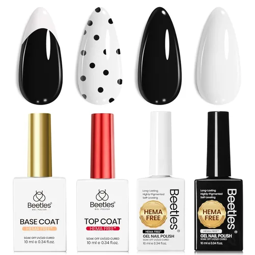Miniatura 128 de Beetles - Esmalte de uñas de gel verde luminoso que brilla en la oscuridad, esmalte de uñas de gel que se absorbe con lámpara LED UV, arte de uñas