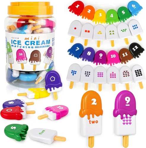 Miniatura 12 de USATDD - Juego de dinosaurios de emparejamiento de letras, juego de dinosaurios de doble cara de letras ABC, juguete de motricidad fina