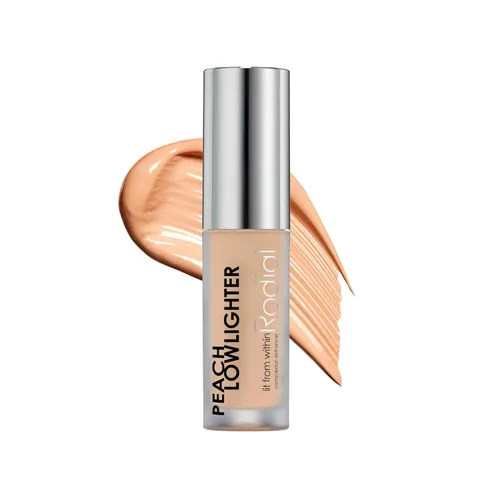 Rodial Peach Lowlighter - Mini iluminador hidratante para debajo de los ojos y corrector de color melocotón con ácido hialurónico, vitamina E y