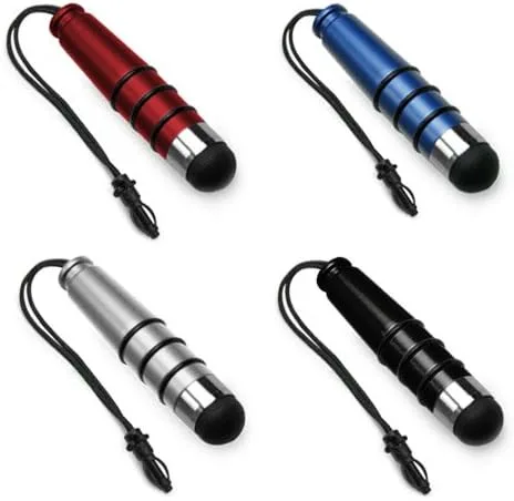 Miniatura 5 de BoxWave Stylus Pen compatible con Fitpolo Fitness Tracker con monitor de frecuencia cardíaca ID205L (1.3 pulgadas), mini lápiz capacitivo, lápiz