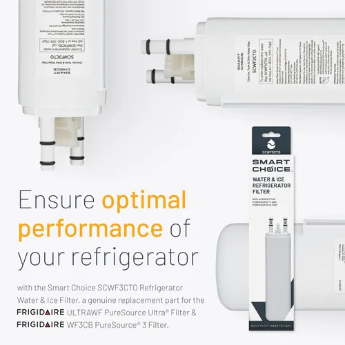 Miniatura 2 de Smart Choice SCWF3CTO Filtro de agua y hielo para refrigerador, reemplazo genuino para Frigidaire ULTRAWF PureSource Ultra y Frigidaire WF3CB