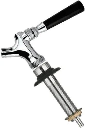 Miniatura 2 de homebrewstuff Puerta de llave Única Mount kegerator Proyecto de cerveza Kit de conversión w/Sankey Coupler, regulador de CO2, tanque & bandeja
