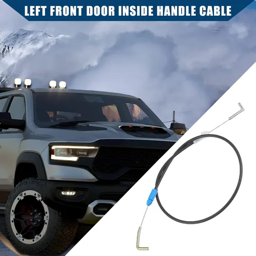 Miniatura 3 de 5165721AA - Cable de puerta delantera izquierda/manija interior para Ram 1500 2011-2018 para Ram 2500 2011-2023 / Cable de liberación del pestillo