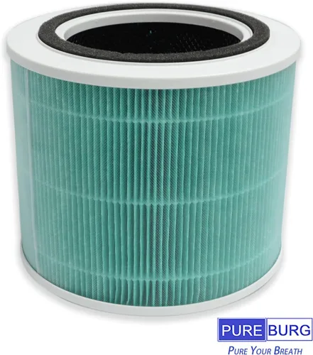 Miniatura 4 de PUREBURG Filtros de repuesto compatibles con TOPPIN Comfy Air Bridge 2 TPAP003 purificador de aire, 2 unidades H13 HEPA de carbón activado